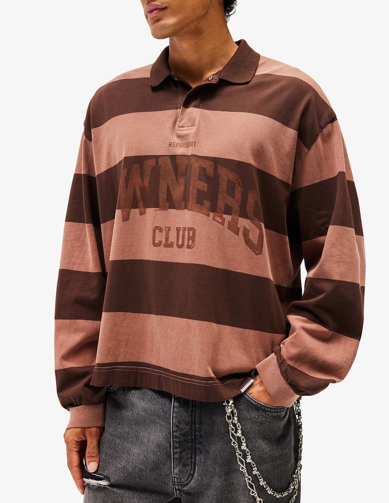 rinascente Represent Polo rugby a righe Owners