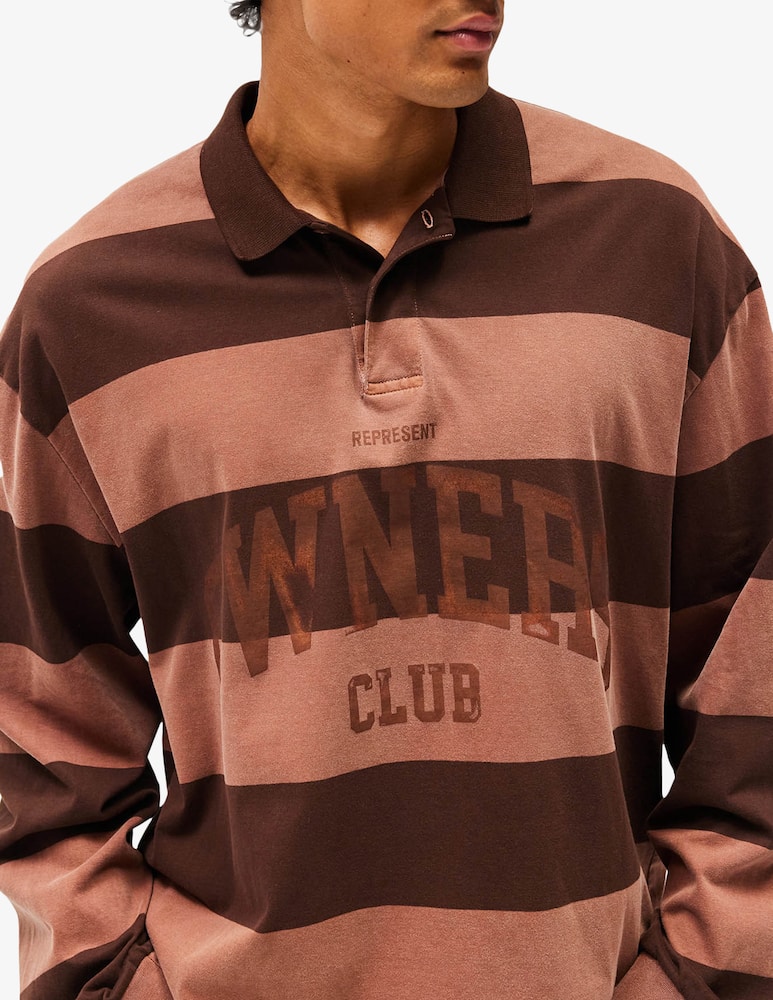 rinascente Represent Polo rugby a righe Owners