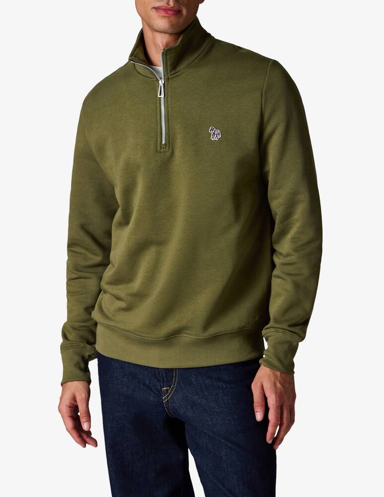 rinascente PS Paul Smith Felpa mezza zip regular fit