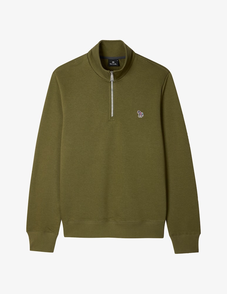 rinascente PS Paul Smith Felpa mezza zip regular fit