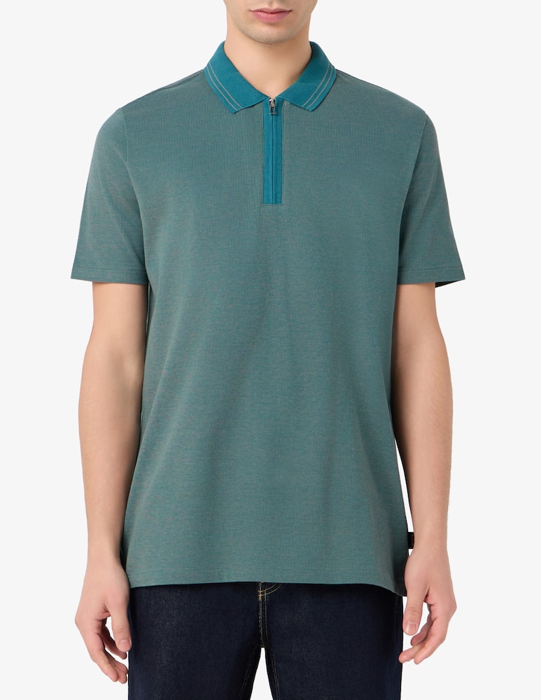 rinascente PS Paul Smith Zip collar polo shirt