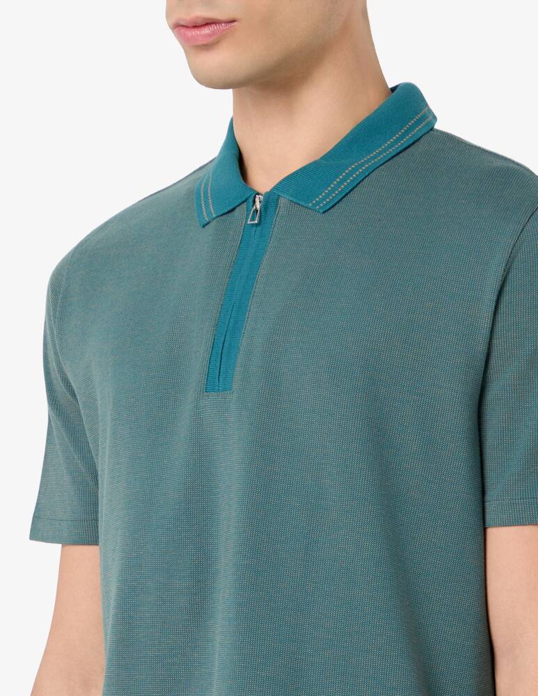 rinascente PS Paul Smith Zip collar polo shirt