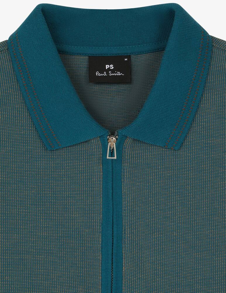 rinascente PS Paul Smith Zip collar polo shirt