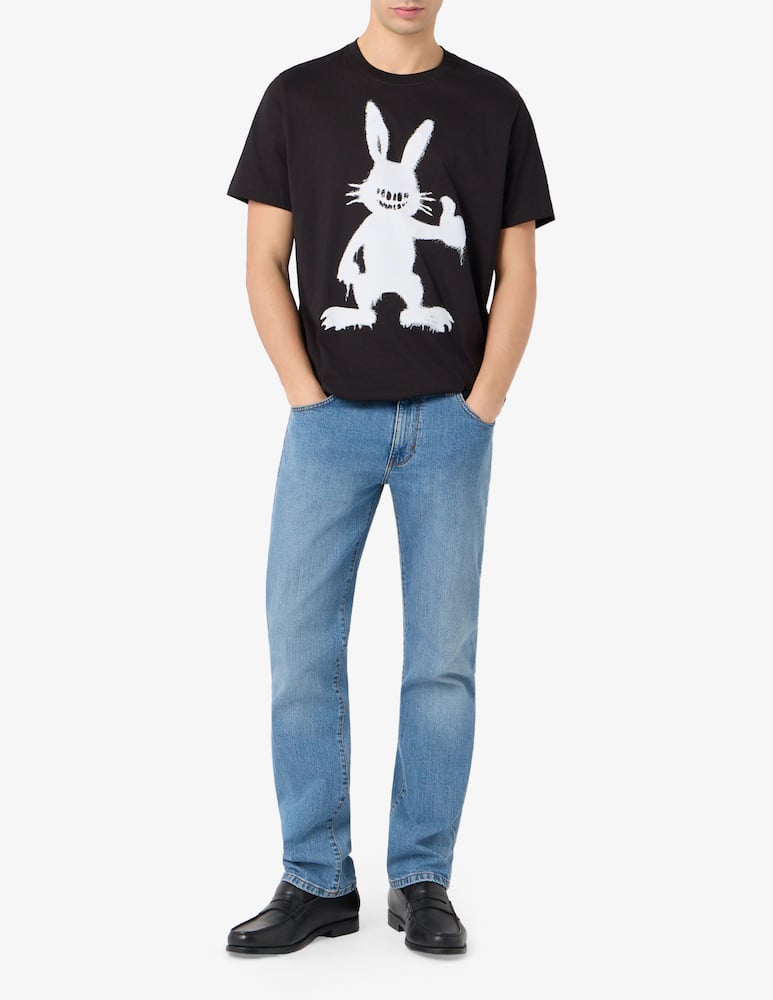 rinascente PS Paul Smith Smile rabbit t-shirt