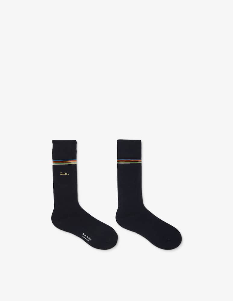 rinascente Paul Smith Smith stripe socks trio
