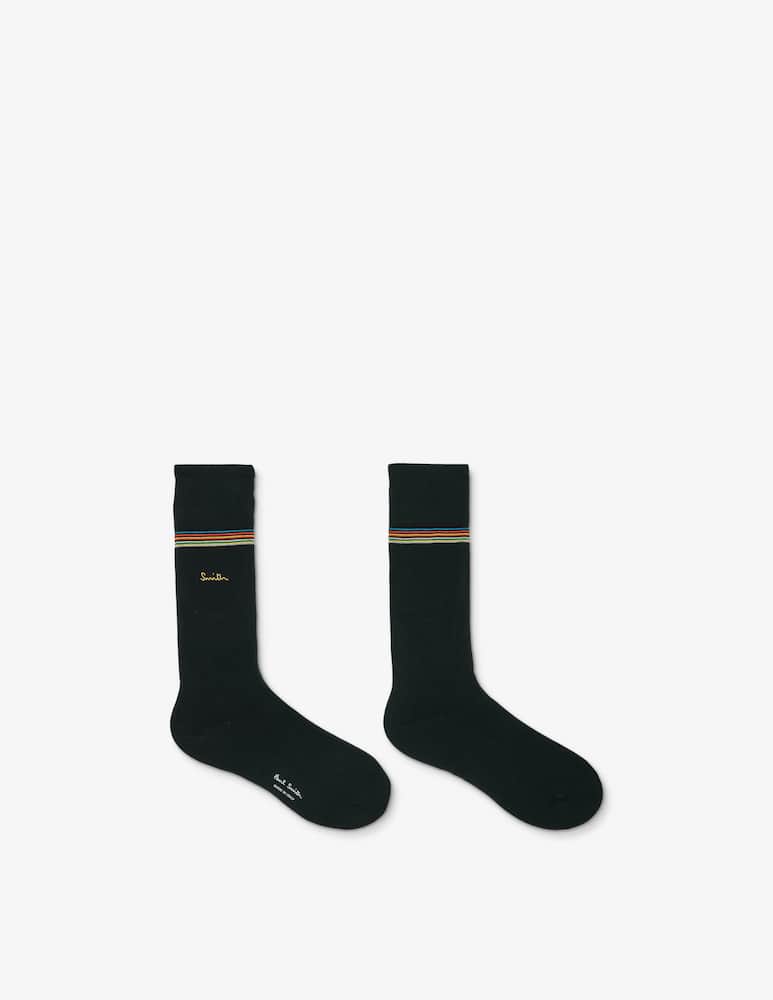 rinascente Paul Smith Smith stripe socks trio