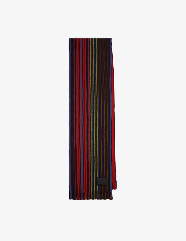 Paul Smith Sciarpa double face a righe - immagine 1