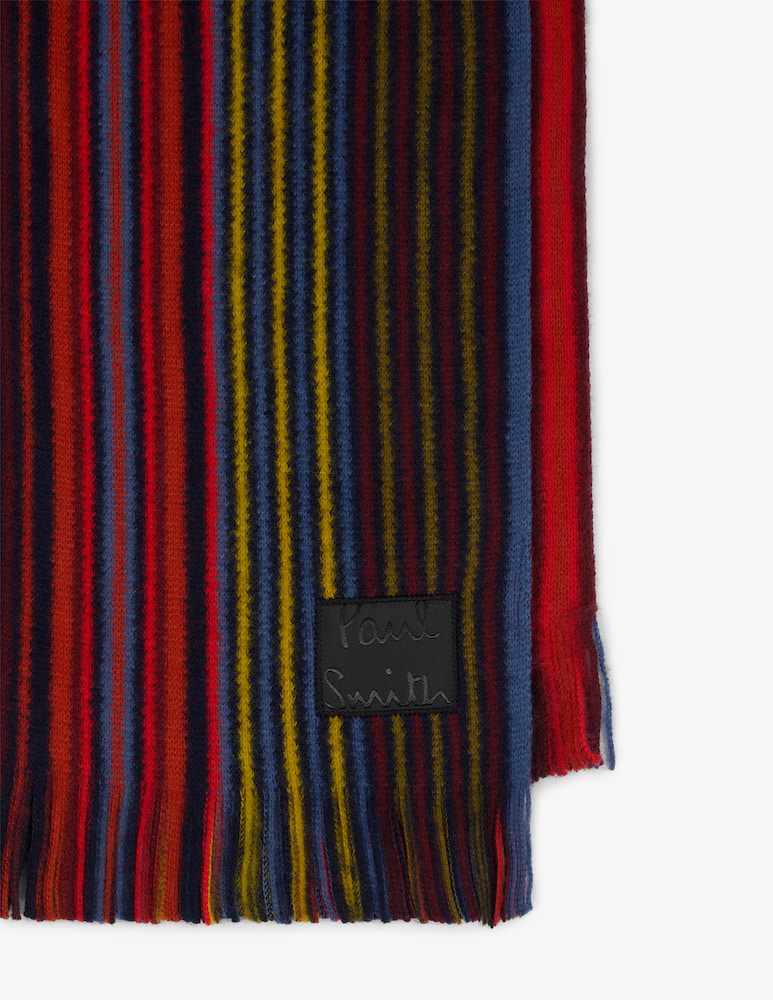 Paul Smith Sciarpa double face a righe - immagine 2