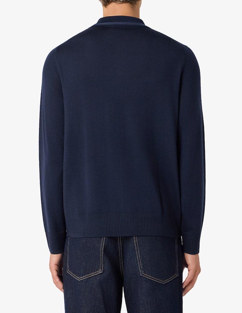 PS Paul Smith Maglia polo a maniche lunghe - immagine 3 PS Paul Smith Maglia polo a maniche lunghe - immagine 3
