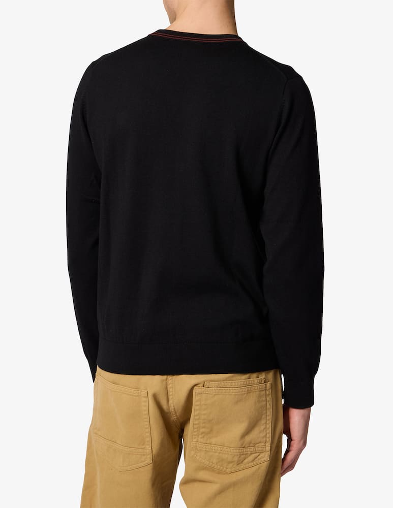 PS Paul Smith Maglia girocollo con logo zebra - immagine 2 PS Paul Smith Maglia girocollo con logo zebra - immagine 2