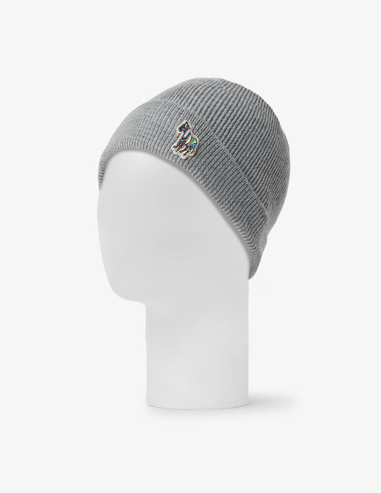 Paul Smith Cappello beanie con logo zebra - immagine 1 Paul Smith Cappello beanie con logo zebra - immagine 1