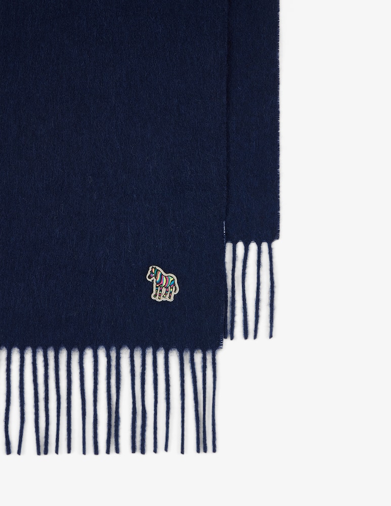 Paul Smith Sciarpa con ricamo Zebra - immagine 2