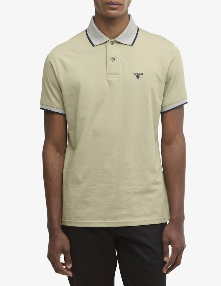 rinascente Barbour Polo jersey con profili