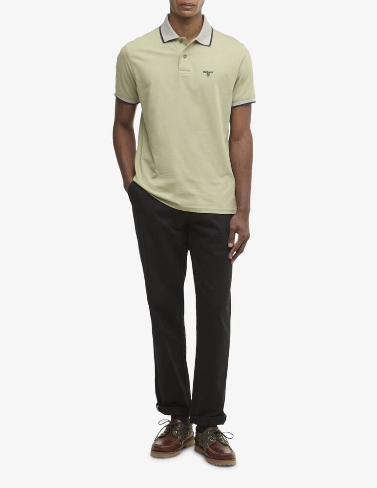 rinascente Barbour Polo jersey con profili