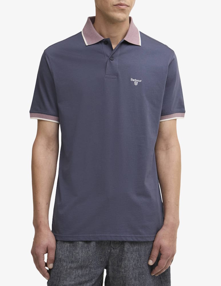 rinascente Barbour Polo jersey con profili