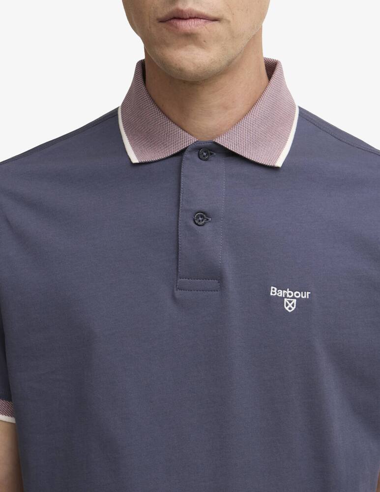 rinascente Barbour Polo jersey con profili