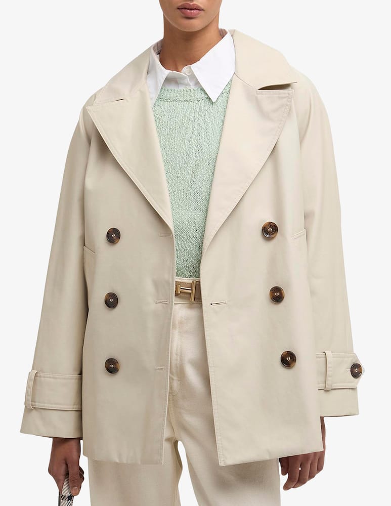 rinascente Barbour Trench corto showerproof Maisy