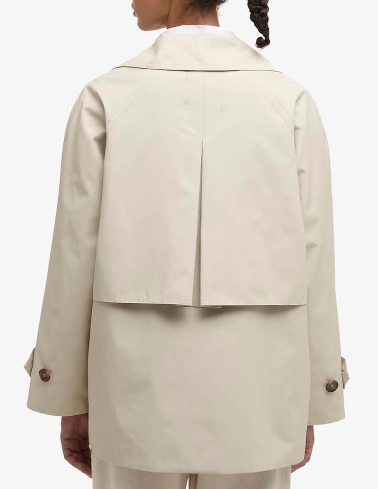 rinascente Barbour Trench corto showerproof Maisy