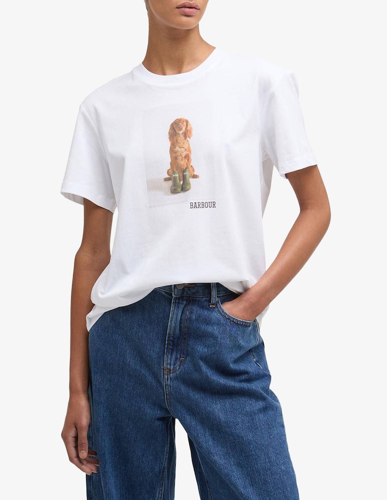 rinascente Barbour T-shirt in cotone Bedale