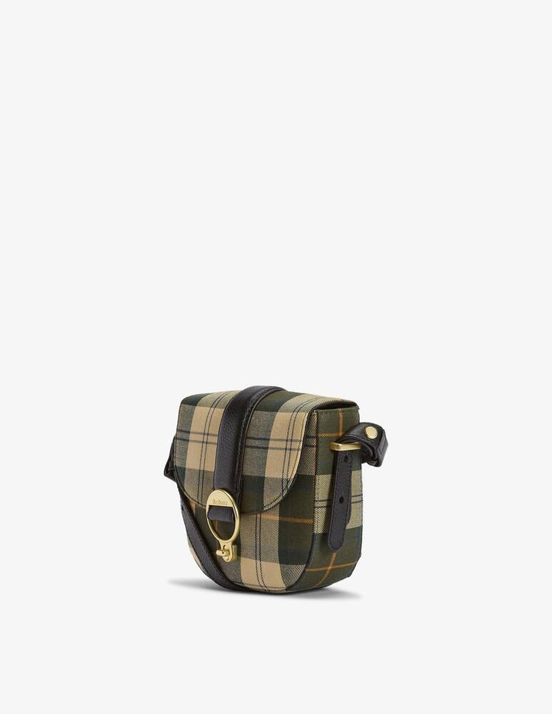 rinascente Barbour ELM  tartan crossbody bag