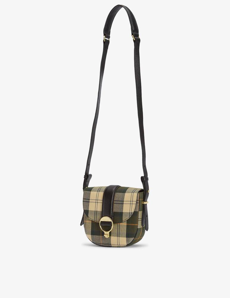 rinascente Barbour ELM  tartan crossbody bag