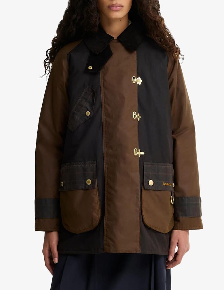 Barbour Felton checked wax jacket - picture 1 Barbour Felton checked wax jacket - picture 1