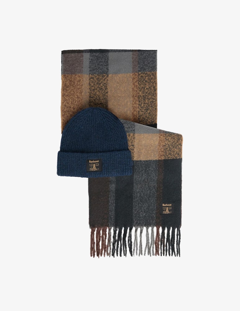 Barbour Beanie and scarf set - picture 1 Barbour Beanie and scarf set - picture 1