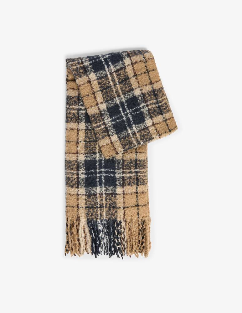 rinascente Barbour Beanie and tartan scarf Saltburn
