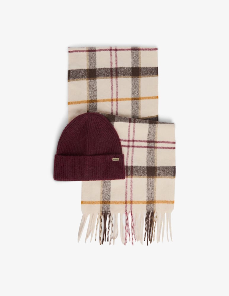 Barbour Olivia beanie and scarf set - picture 1 Barbour Olivia beanie and scarf set - picture 1