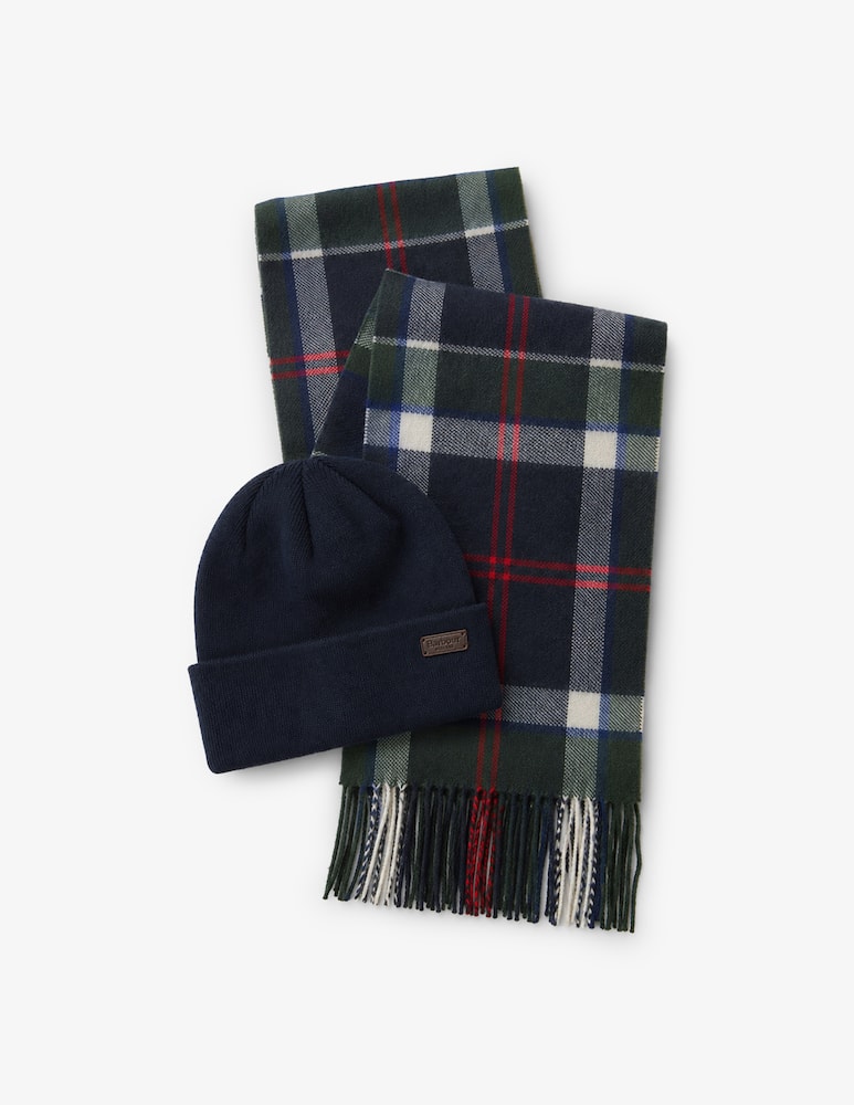 rinascente Barbour Set sciarpa e cappello