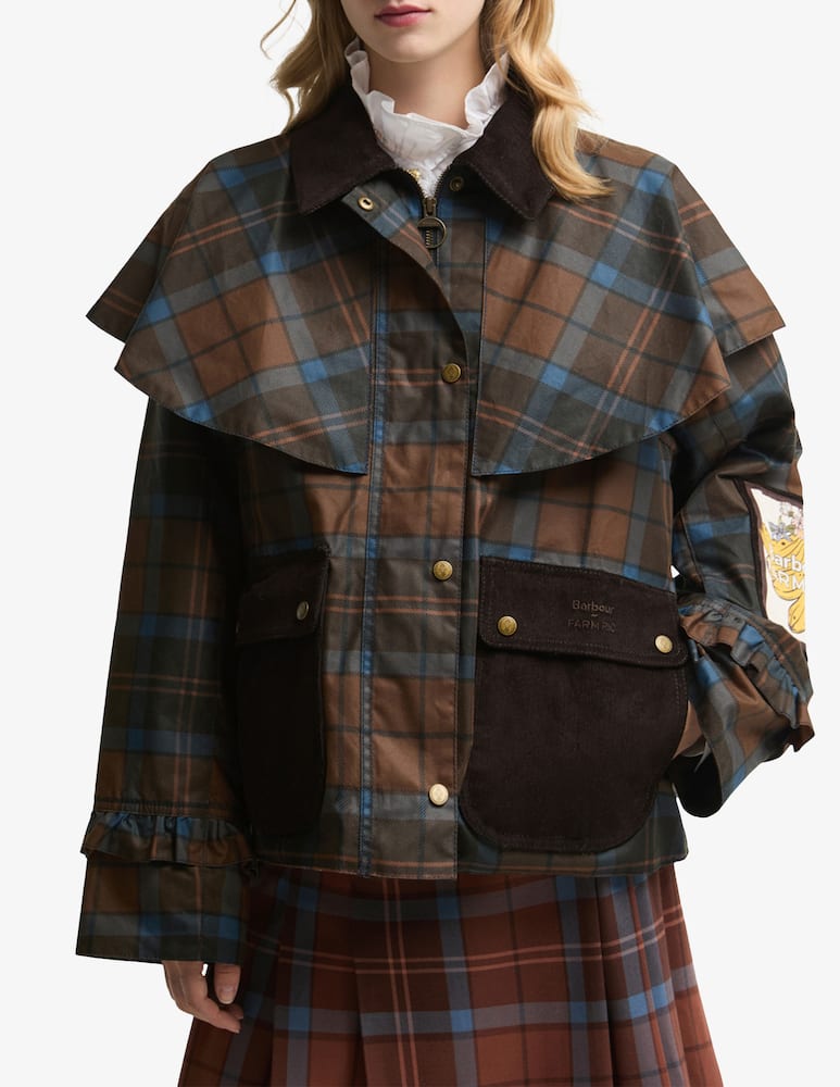 Barbour Angelina wax jacket Barbour x Farm Rio - picture 1 Barbour Angelina wax jacket Barbour x Farm Rio - picture 1