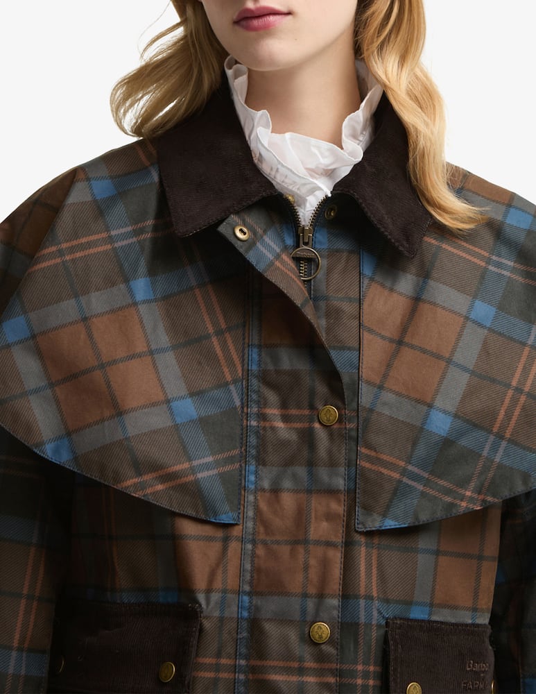 Barbour Angelina wax jacket Barbour x Farm Rio - picture 4 Barbour Angelina wax jacket Barbour x Farm Rio - picture 4