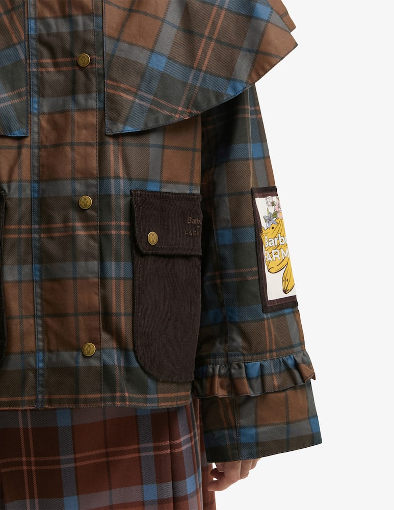 Barbour Angelina wax jacket Barbour x Farm Rio - picture 5 Barbour Angelina wax jacket Barbour x Farm Rio - picture 5