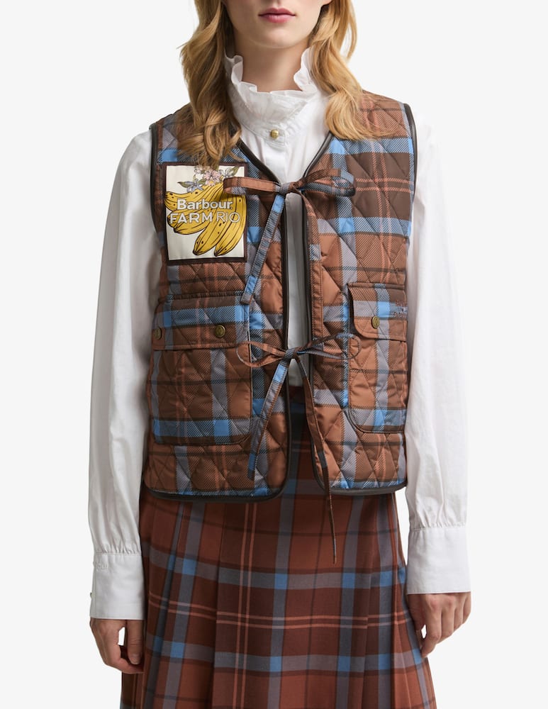 Barbour Quilted liner vest Barbour x Farm Rio - picture 1 Barbour Quilted liner vest Barbour x Farm Rio - picture 1