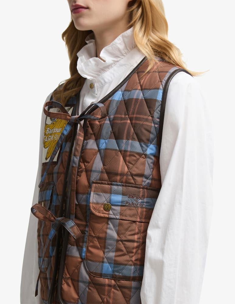 Barbour Quilted liner vest Barbour x Farm Rio - picture 5 Barbour Quilted liner vest Barbour x Farm Rio - picture 5