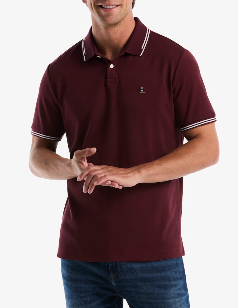 rinascente Original Penguin Polo con profili in cotone organico
