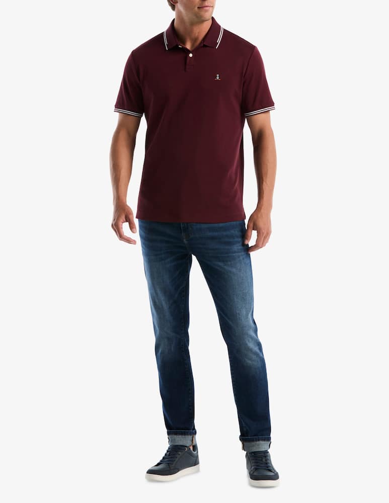 rinascente Original Penguin Polo con profili in cotone organico