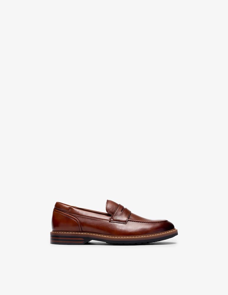 rinascente Clarks Mocassini in pelle Aldwin2 Step