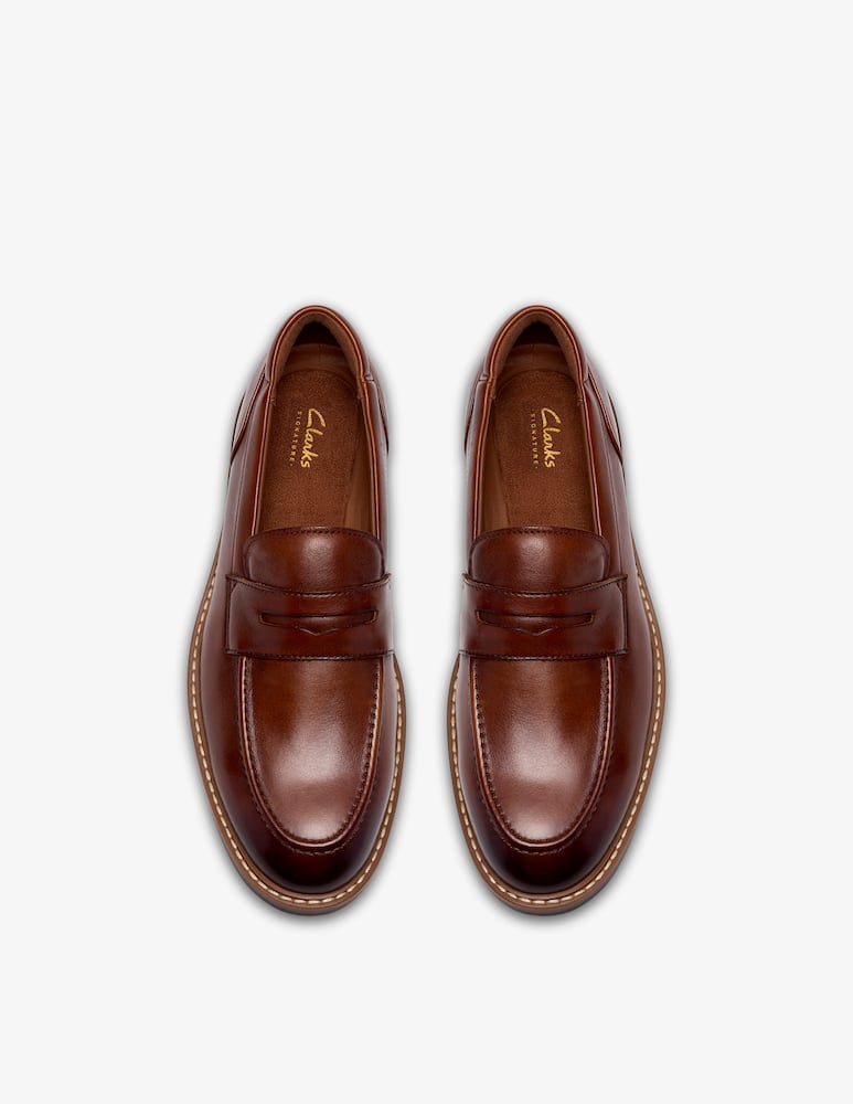 rinascente Clarks Mocassini in pelle Aldwin2 Step