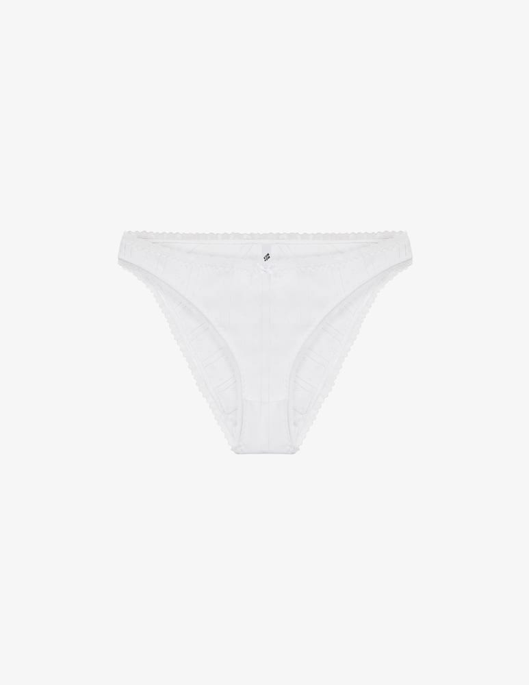 Cou Cou Intimates Slip in cotone a vita alta - immagine 1 Cou Cou Intimates Slip in cotone a vita alta - immagine 1