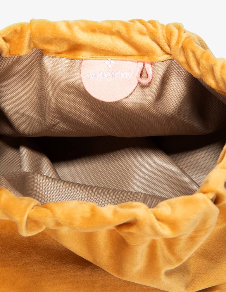 rinascente Sorbet Island Velvet clutch