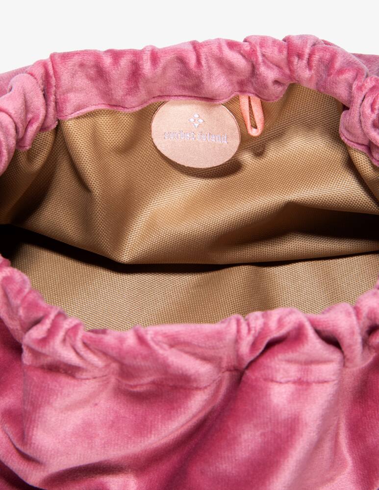 rinascente Sorbet Island Pochette in velluto Super loved