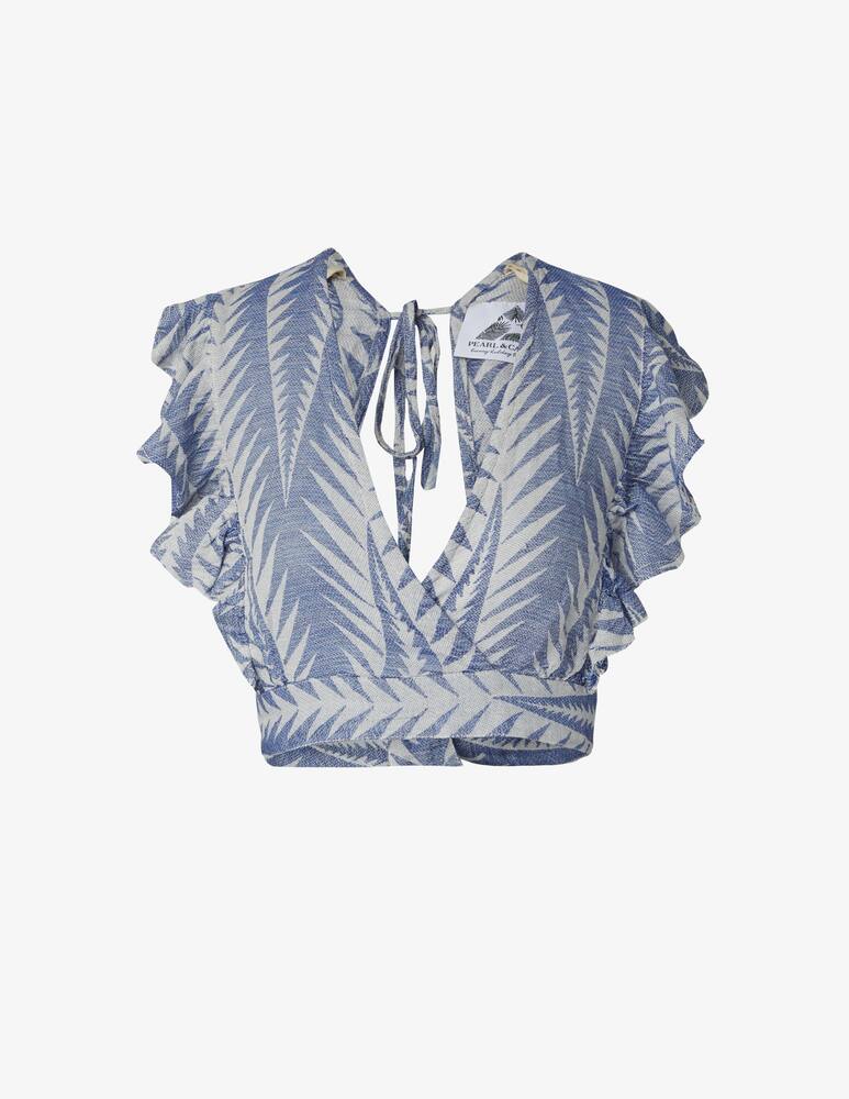 rinascente Pearl & Caviar Zakar crop top