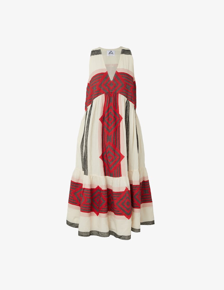 rinascente Pearl & Caviar Zakar maxi dress