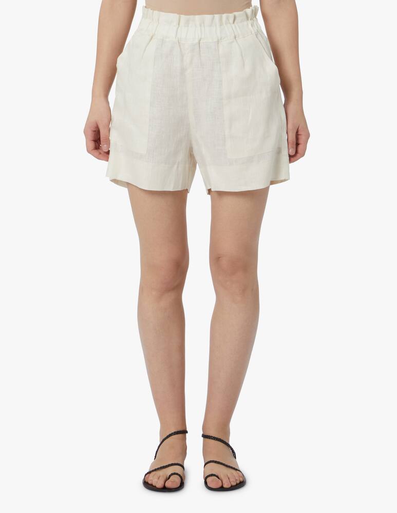 rinascente Greek Archaic Kori Linen shorts - beige