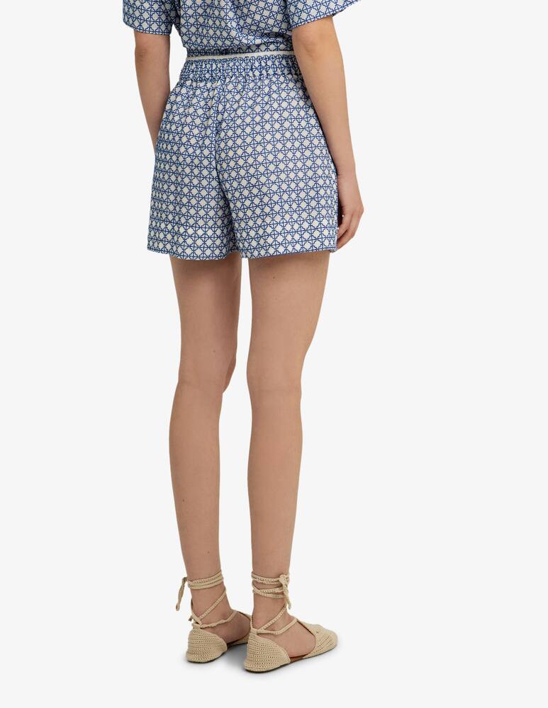 rinascente Greek Archaic Kori Cotton shorts