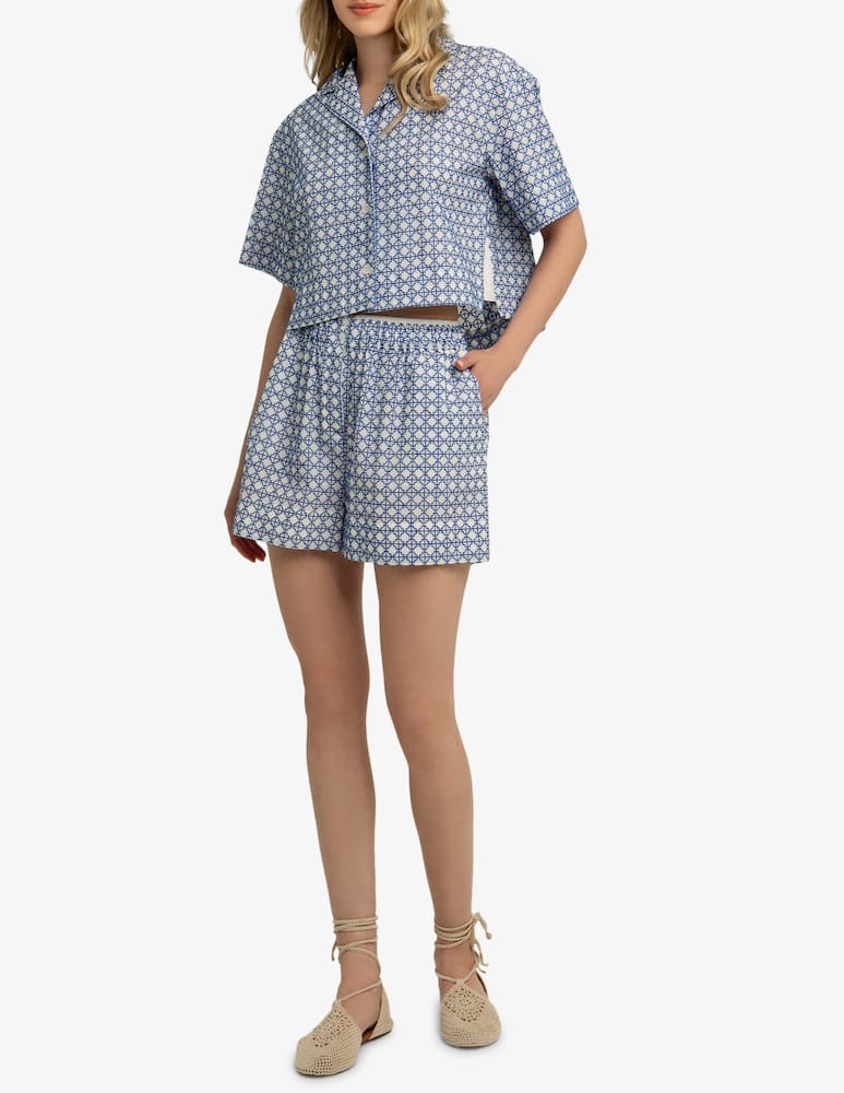 rinascente Greek Archaic Kori Cotton shirt