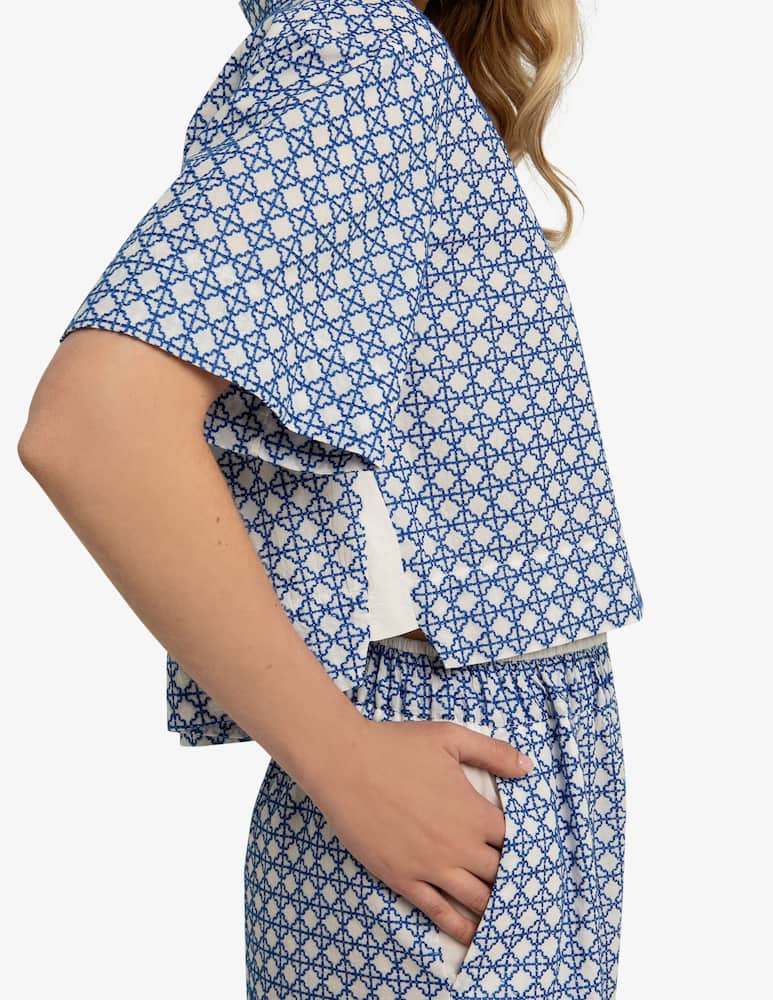 rinascente Greek Archaic Kori Cotton shirt