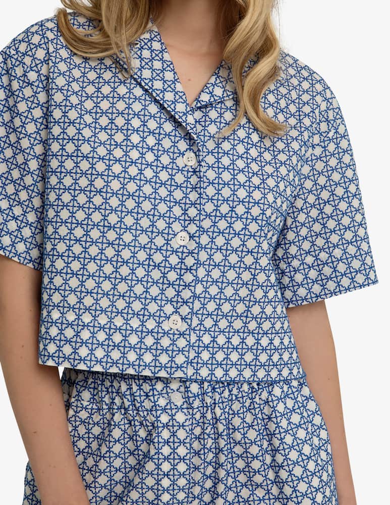 rinascente Greek Archaic Kori Cotton shirt