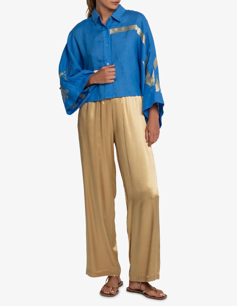 rinascente Greek Archaic Kori Wide sleeve shirt